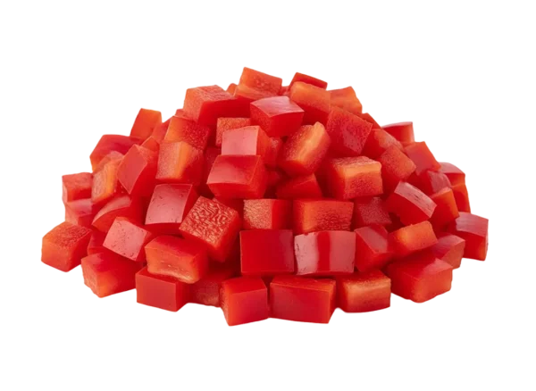 Paprika crvena kockice